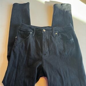 Good American Women's Black Skinny Jeans